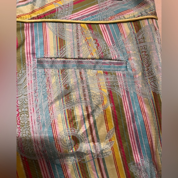 Cynthia, Cynthia Steffe vintage paisley & striped pants size 4, retail $220 - Picture 11 of 17